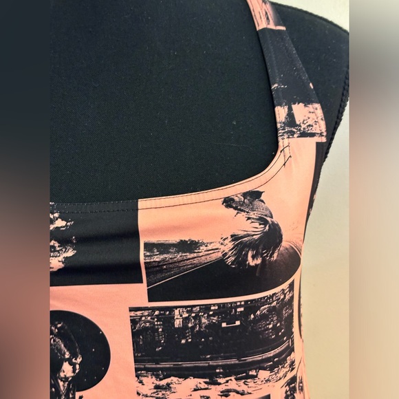 Collusion womens one piece swimsuit. Size 12 - Picture 3 of 7